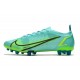 Nike Mercurial Vapor XIV Elite AG Chaussure Impulse - Turquoise Vert