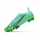 Nike Mercurial Vapor XIV Elite AG Chaussure Impulse - Turquoise Vert