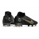 Nike Mercurial Superfly 8 Elite FG Noir Or Métallique Argent étallique