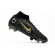 Nike Mercurial Superfly 8 Elite FG Noir Or Métallique Argent étallique