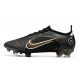 Nike Mercurial Vapor 14 Elite FG Noir Or Métallique Argent Métallique