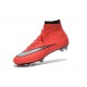 Cristiano Ronaldo CR Chaussure 2016 Nike Mercurial Superfly FG Mangue Argent