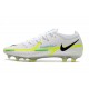 Crampon Nike Phantom GT2 Elite FG Ballon Gris Bleu Foncé Marina