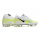 Crampon Nike Phantom GT2 Elite FG Ballon Gris Bleu Foncé Marina