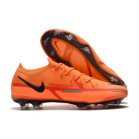 Crampon Nike Phantom GT2 Elite FG Oange Laser Noir Orange Total