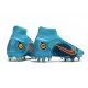 Nike Mercurial Superfly 8 Elite SG-Pro AC Bleu Chlorine Orange Laser Marina