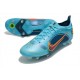 Nike Mercurial Vapor 14 Elite SG-Pro AC Hommes Bleu Chlorine Orange Laser Marina