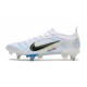 Nike Mercurial Vapor 14 Elite SG-Pro AC Hommes Ballon Gris Bleu Foncé