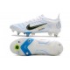 Nike Mercurial Vapor 14 Elite SG-Pro AC Hommes Ballon Gris Bleu Foncé