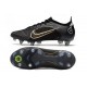 Nike Mercurial Vapor 14 Elite SG-Pro AC Hommes Noir Or Métallique Argent Métallique