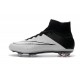 Cristiano Ronaldo CR Chaussure 2016 Nike Mercurial Superfly FG Cuir Blanc Noir