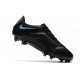 Chaussures Nike Tiempo Legend 9 Elite FG Noir Or Bleu