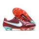 Nike Tiempo Legend 9 Elite FG Rouge Equipe Blanc Hibiscus Mystique