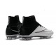 Cristiano Ronaldo CR Chaussure 2016 Nike Mercurial Superfly FG Cuir Blanc Noir