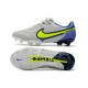 Chaussures Nike Tiempo Legend 9 Elite FG Gris Brouillard Volt Sapphire