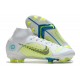 Chaussure Nike Mercurial Superfly 8 Elite FG Blanc Jaune Bleu