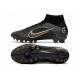 Nike Mercurial Superfly VIII Elite AG Noir Or Métallique Argent