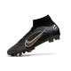 Nike Mercurial Superfly VIII Elite AG Noir Or Métallique Argent