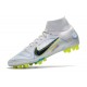 Nike Mercurial Superfly VIII Elite AG Ballon Gris Bleu Foncé