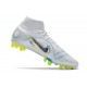 Nike Mercurial Superfly VIII Elite AG Ballon Gris Bleu Foncé