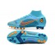 Nike Mercurial Superfly VIII Elite AG Bleu Chlorine Orange Laser Marina