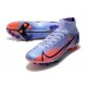 Nike Mercurial Superfly VIII Elite AG Mbappé Chardon Clair Argent Métallique