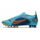 Nike Mercurial Vapor XIV Elite AG Bleu Chlorine Orange Laser Marina