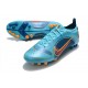 Nike Mercurial Vapor XIV Elite AG Bleu Chlorine Orange Laser Marina