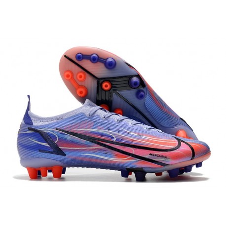 Nike Mercurial Vapor XIV Elite AG Mbappé Chardon Clair Argent Métallique