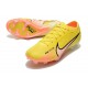 Nike Air Zoom Mercurial Vapor 15 Elite FG Homme  Lucent - Jaune Crépuscule Barely Grape