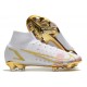 Nike Crampons Football Mercurial Superfly 6 Elite CR7 FG - Blanc Or