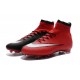 Nouvelles 2016 Nike Mercurial Superfly FG ACC Crampons Football Rouge Noir Blanc