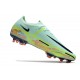 Crampon Nike Phantom GT2 Elite FG Menthe Mousse Noirened Bleu Fantôme