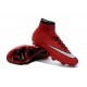 Nouvelles 2016 Nike Mercurial Superfly FG ACC Crampons Football Rouge Noir Blanc