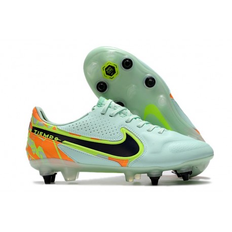 Nike Tiempo Legend 9 Elite SG-Pro Gris Brouillard Volt Sapphire