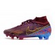 Nike Air Zoom Mercurial Superfly Elite 9 FG KM Foncé Betterave Mtlc Vivid Or