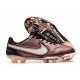 Chaussures Nike Tiempo Legend 9 Elite FG Violet Space Blanc