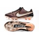 Chaussures Nike Tiempo Legend 9 Elite FG Violet Space Blanc