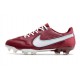 Nike Tiempo Legend 9 Elite FG Rouge Equipe Blanc Hibiscus Mystique