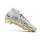 Nike Air Zoom Mercurial Superfly Elite 9 FG Blanc Or Noir