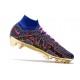 Nike Air Zoom Mercurial Superfly Elite 9 FG Rose Bleu