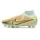 Nike Zoom Mercurial Superfly 9 Elite AG Bonded - Vert Bleu Orange