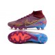 Nike Zoom Mercurial Superfly 9 Elite AG KM Foncé Betterave Mtlc Vivid Or