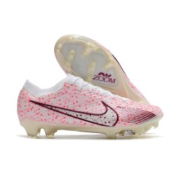 Nike Zoom Mercurial Vapor XV Elite FG Blanc Rouge