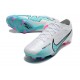 Nike Zoom Mercurial Vapor XV Elite FG Blanc Bleu Baltique Rose Indigo Brume
