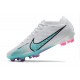 Nike Zoom Mercurial Vapor XV Elite FG Blanc Bleu Baltique Rose Indigo Brume