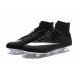 Cristiano Ronaldo CR Chaussure 2016 Nike Mercurial Superfly FG Noir Argent