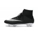 Cristiano Ronaldo CR Chaussure 2016 Nike Mercurial Superfly FG Noir Argent