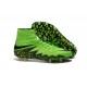 Chaussures Hypervenom Phantom II FG Moulés Nike Vert Noir