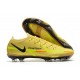 Crampon Nike Phantom GT2 Elite FG Jaune